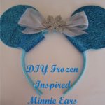 DIY: Frozen Inspired Minnie Ears