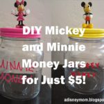 DIY: Mickey and Minnie Money Jars for Just $5!
