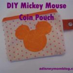 DIY: Mickey Mouse Coin Pouch