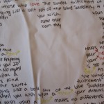 Mickey Song Lyric Tote Bag