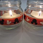 Mickey Mouse Washi Tape Tealights