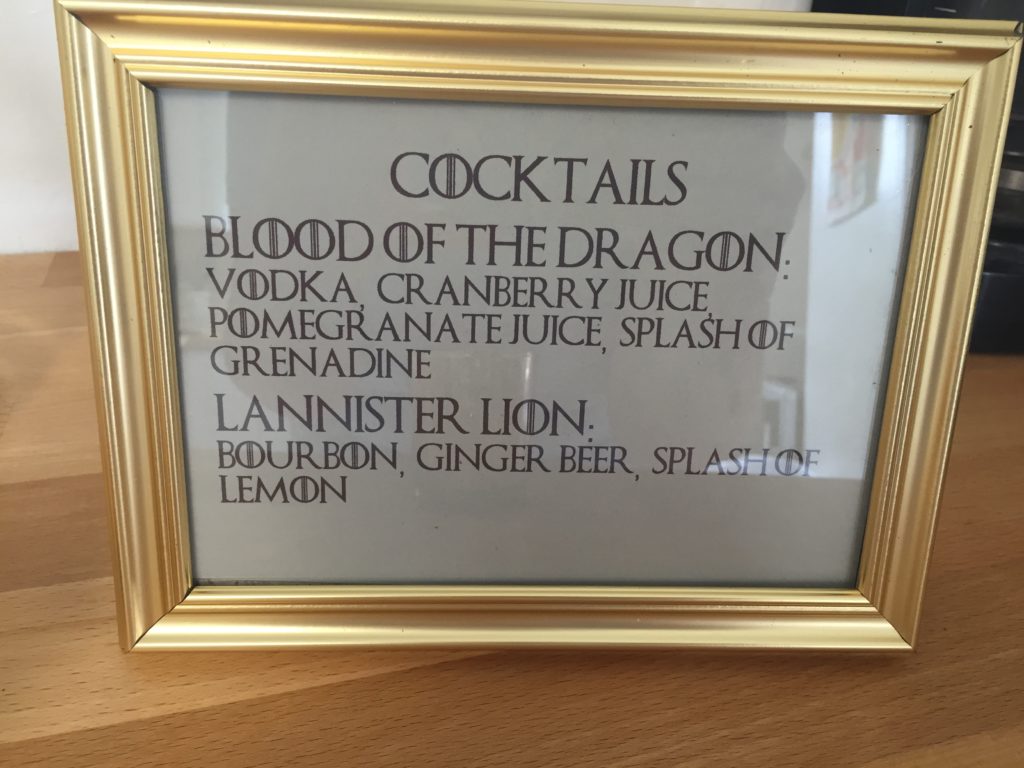 game of thrones party