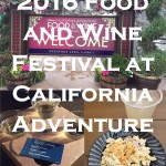 2016 Food and Wine Festival at California Adventure