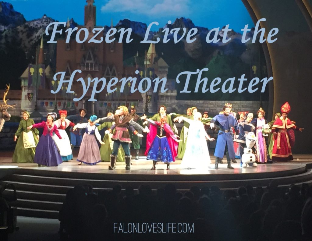 Frozen Live at the Hyperion Theater