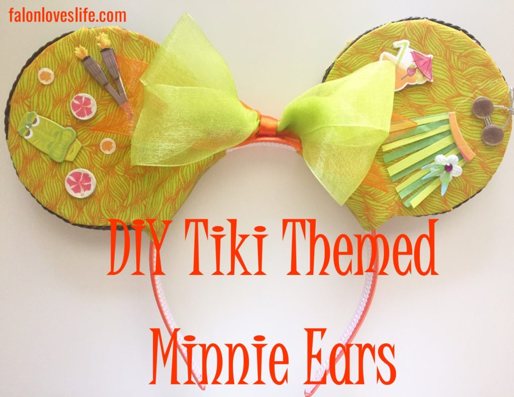 DIY Tikie Themed Minnie Ears