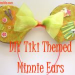 DIY: Tiki Themed Minnie Ears