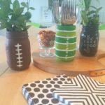 DIY: Football Themed Mason Jars